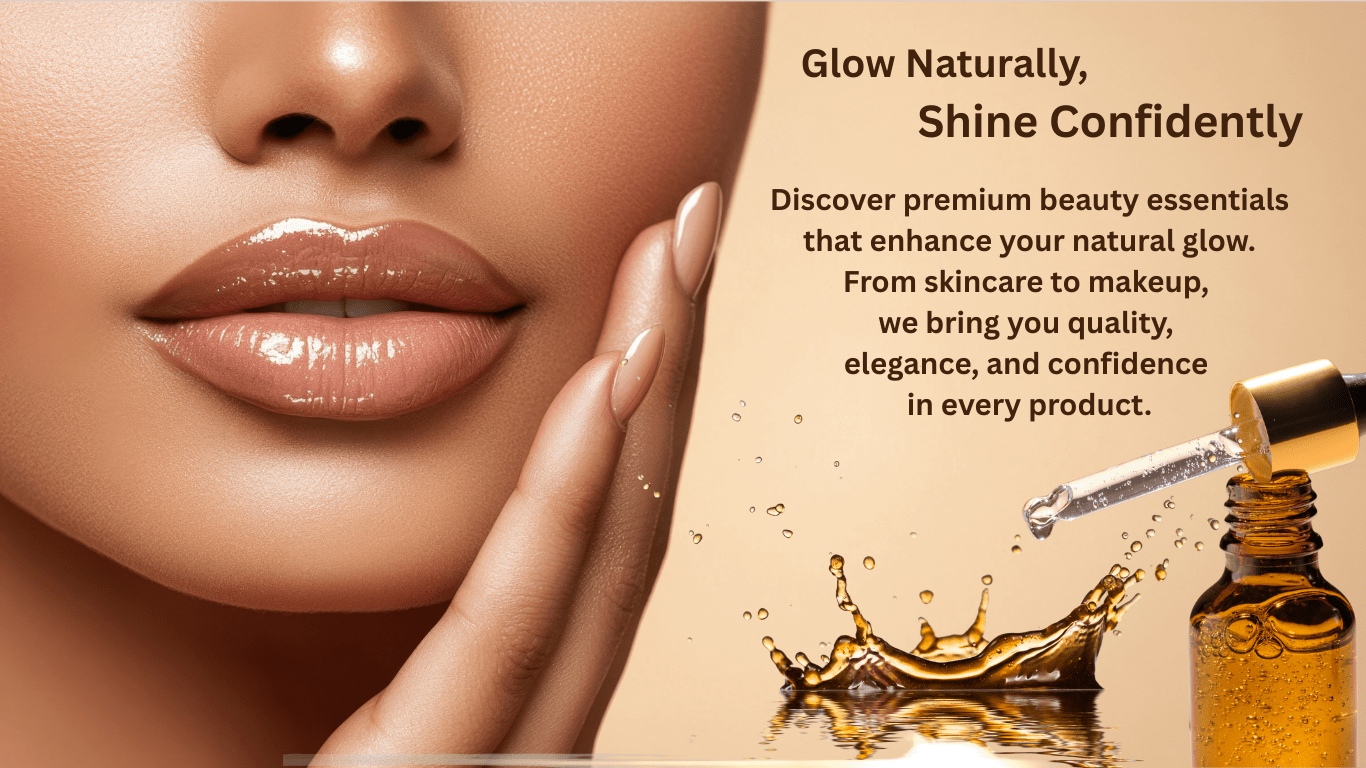 Premium beauty products for skincare and makeup that enhance natural glow and boost confidence